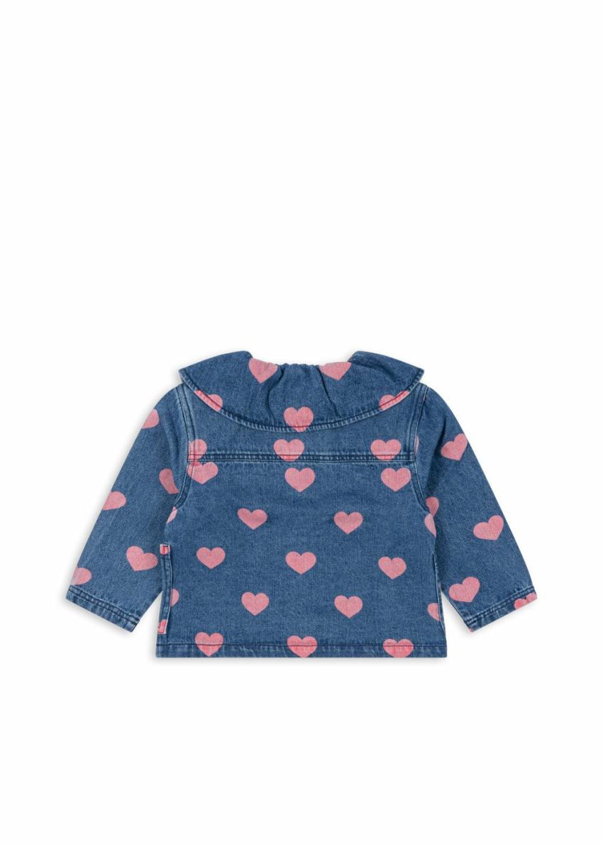 Tops | Kids Konges Sløjd MAGOT DENIM SHIRT GOTS Bon Coeur Pink