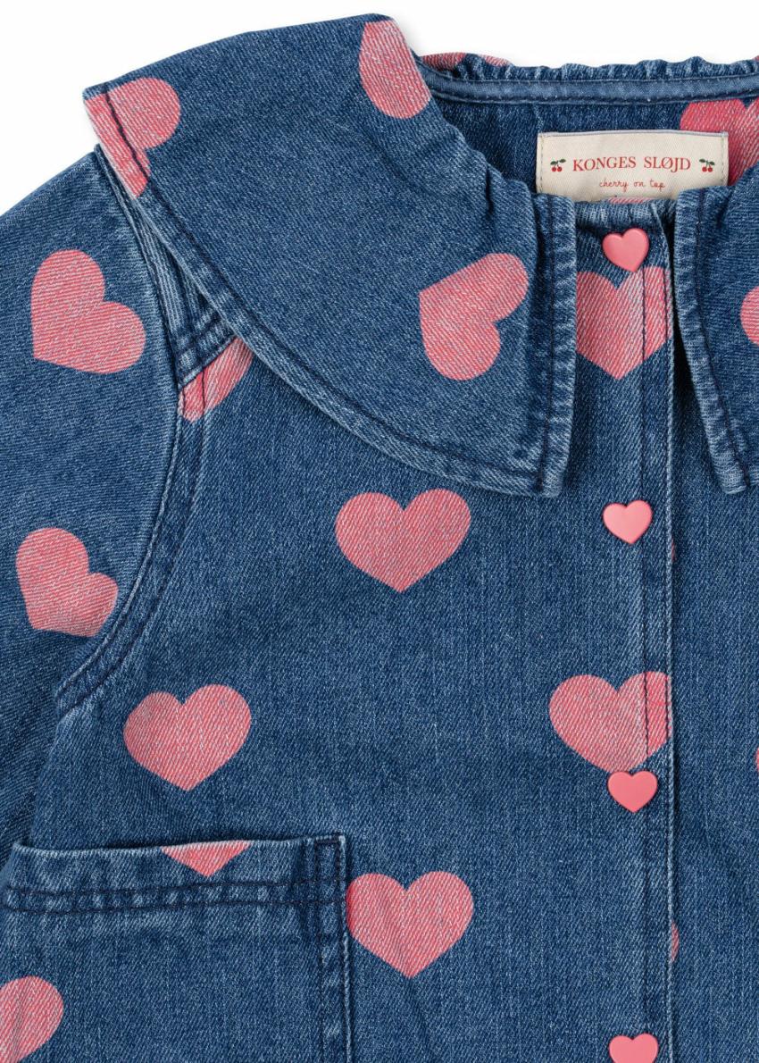 Tops | Kids Konges Sløjd MAGOT DENIM SHIRT GOTS Bon Coeur Pink