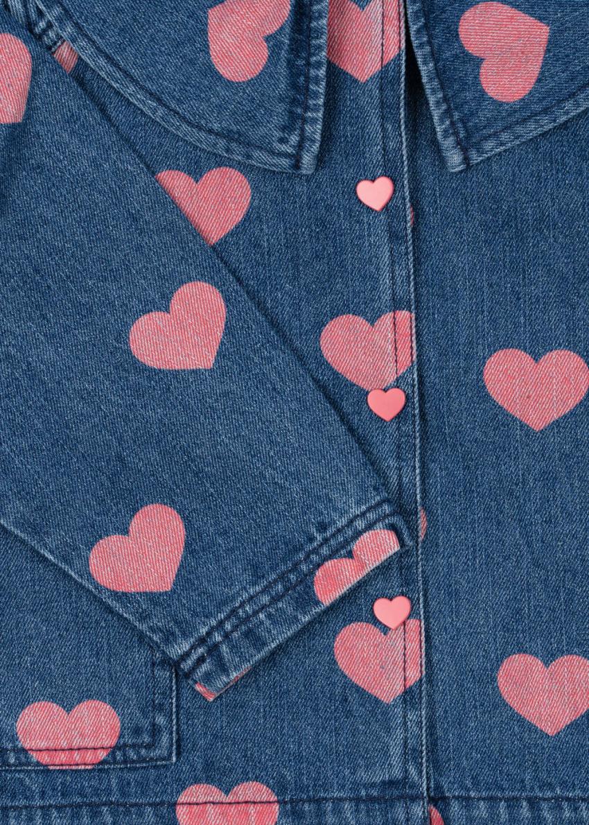 Tops | Kids Konges Sløjd MAGOT DENIM SHIRT GOTS Bon Coeur Pink