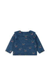 Tops | Kids Konges Sløjd MAGOT DENIM SHIRT GOTS Ma Grande Cerise Denim