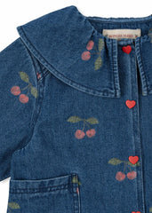 Tops | Kids Konges Sløjd MAGOT DENIM SHIRT GOTS Ma Grande Cerise Denim