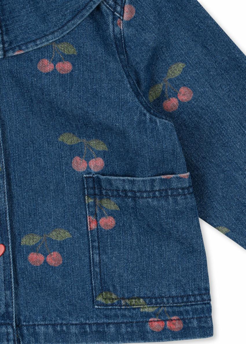 Tops | Kids Konges Sløjd MAGOT DENIM SHIRT GOTS Ma Grande Cerise Denim