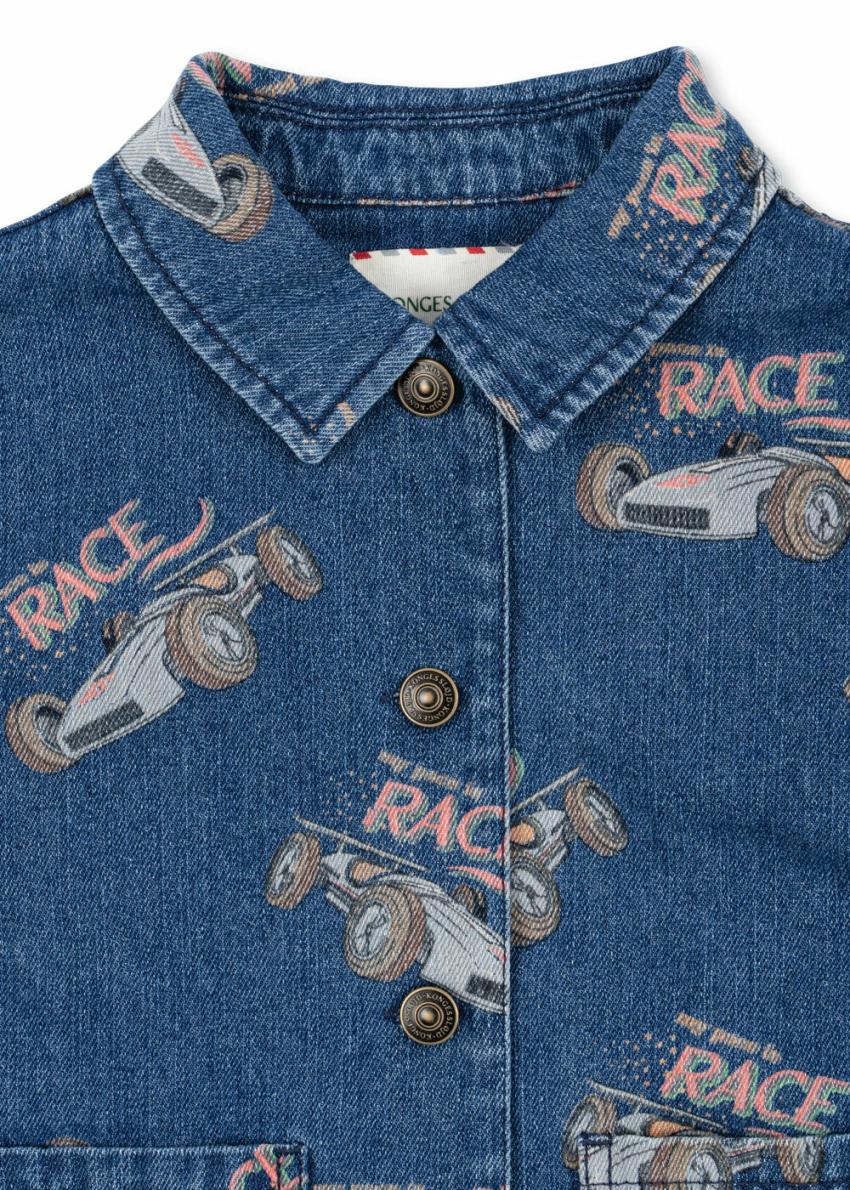 Tops | Kids Konges Sløjd MAGOT JACKET GOTS Race Denim