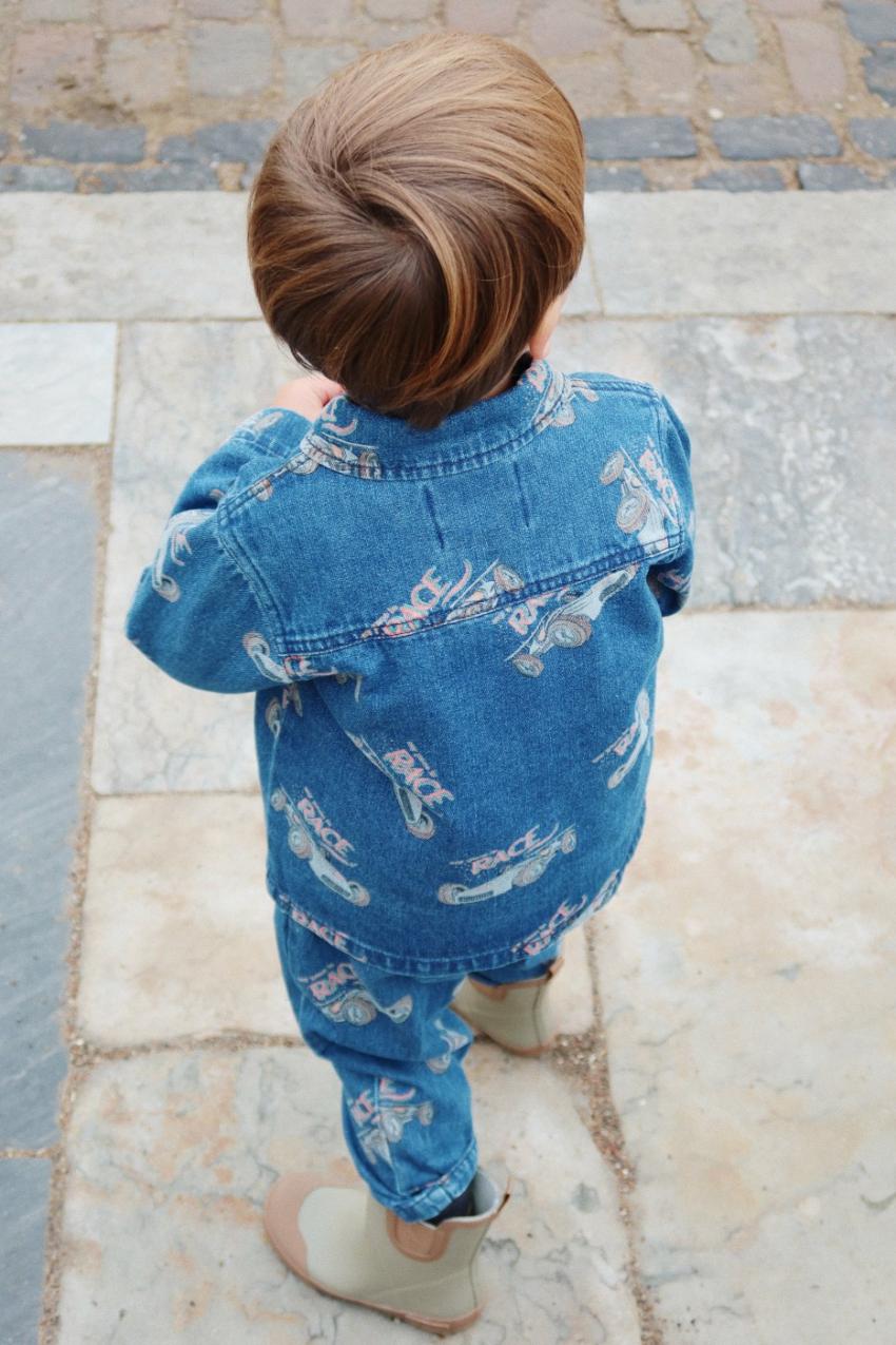 Tops | Kids Konges Sløjd MAGOT JACKET GOTS Race Denim