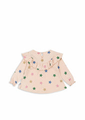 Tops | Kids Konges Sløjd MALLI GLITTER BLOUSE GOTS Star Glitter