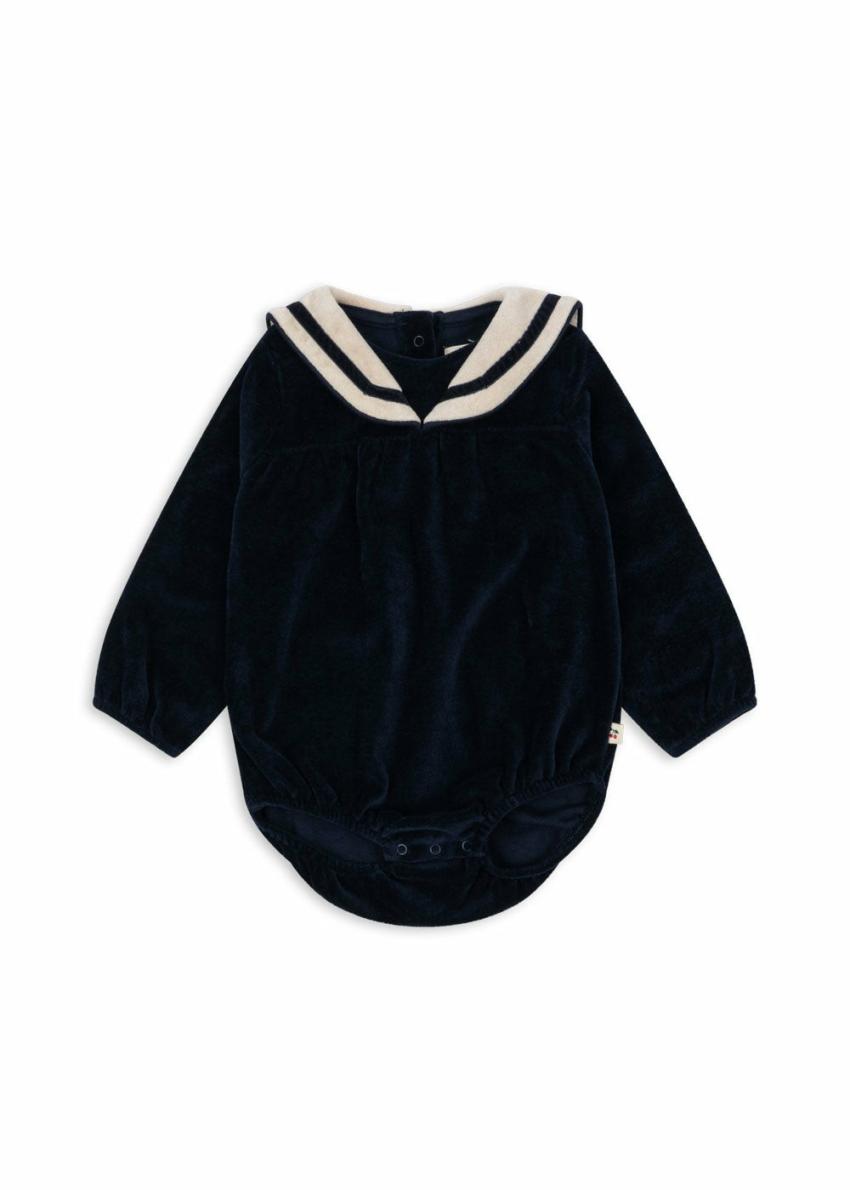 Tops | Kids Konges Sløjd MATELOT ROMPER GOTS Navy Blazer