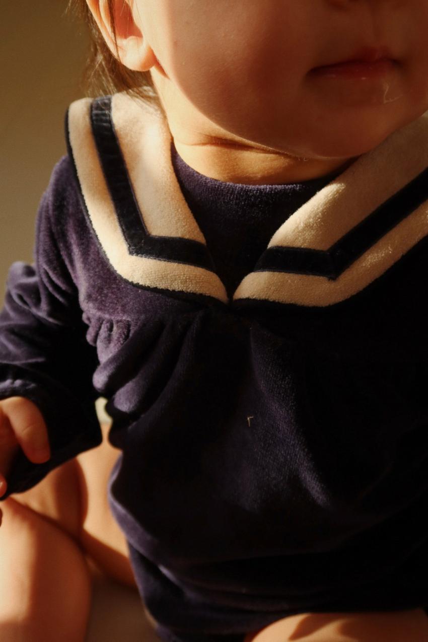 Tops | Kids Konges Sløjd MATELOT ROMPER GOTS Navy Blazer