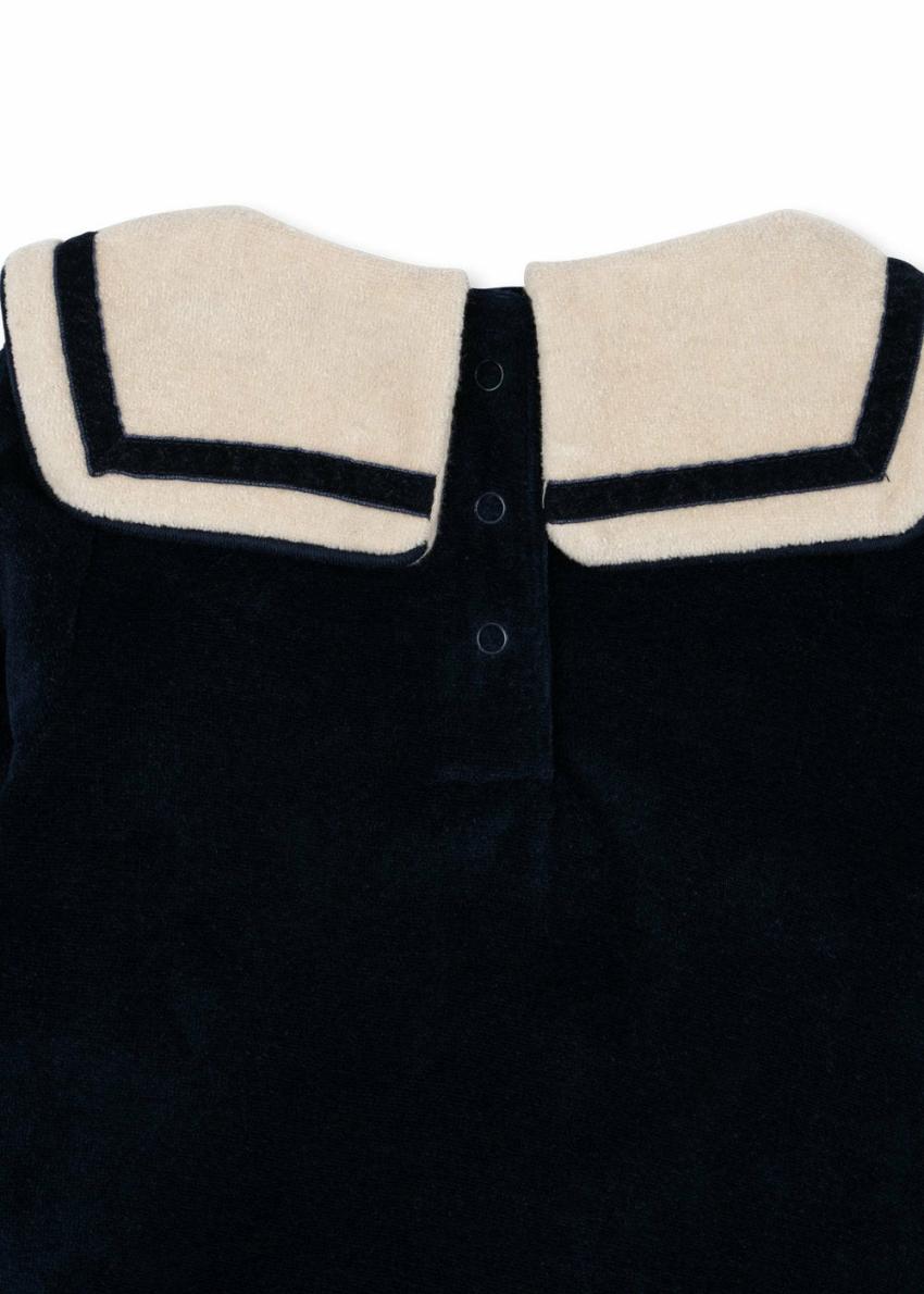 Tops | Kids Konges Sløjd MATELOT ROMPER GOTS Navy Blazer