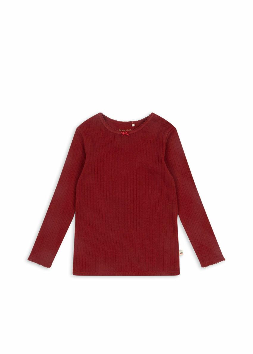 Tops | Kids Konges Sløjd MINNIE BLOUSE GOTS Red Dahlia