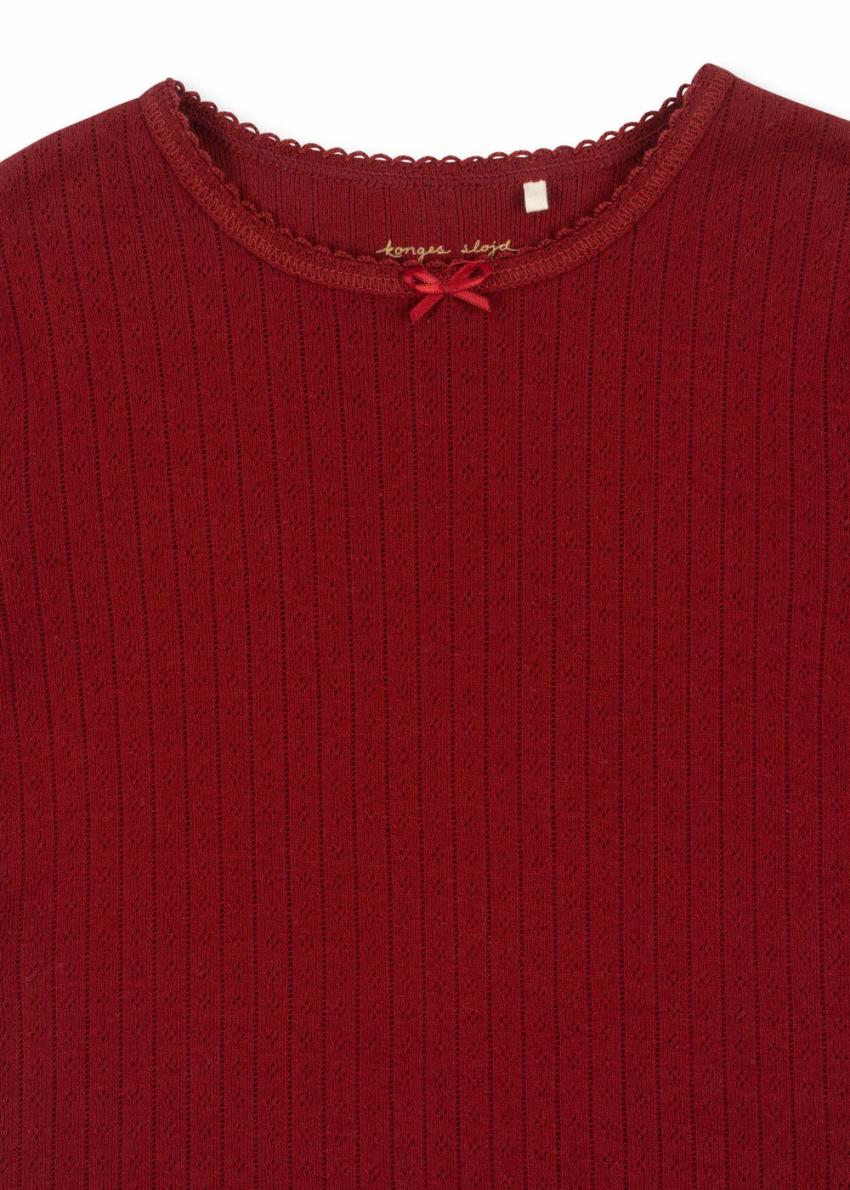 Tops | Kids Konges Sløjd MINNIE BLOUSE GOTS Red Dahlia