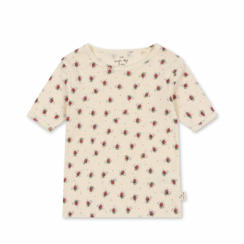 Tops | Kids Konges Sløjd MINNIE SS BLOUSE GOTS Vita Rosa Mini