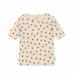 Tops | Kids Konges Sløjd MINNIE SS BLOUSE GOTS Vita Rosa Mini