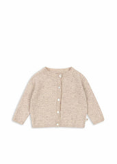 Tops | Kids Konges Sløjd MINO KNIT CARDIGAN Off White Melange Pointelle