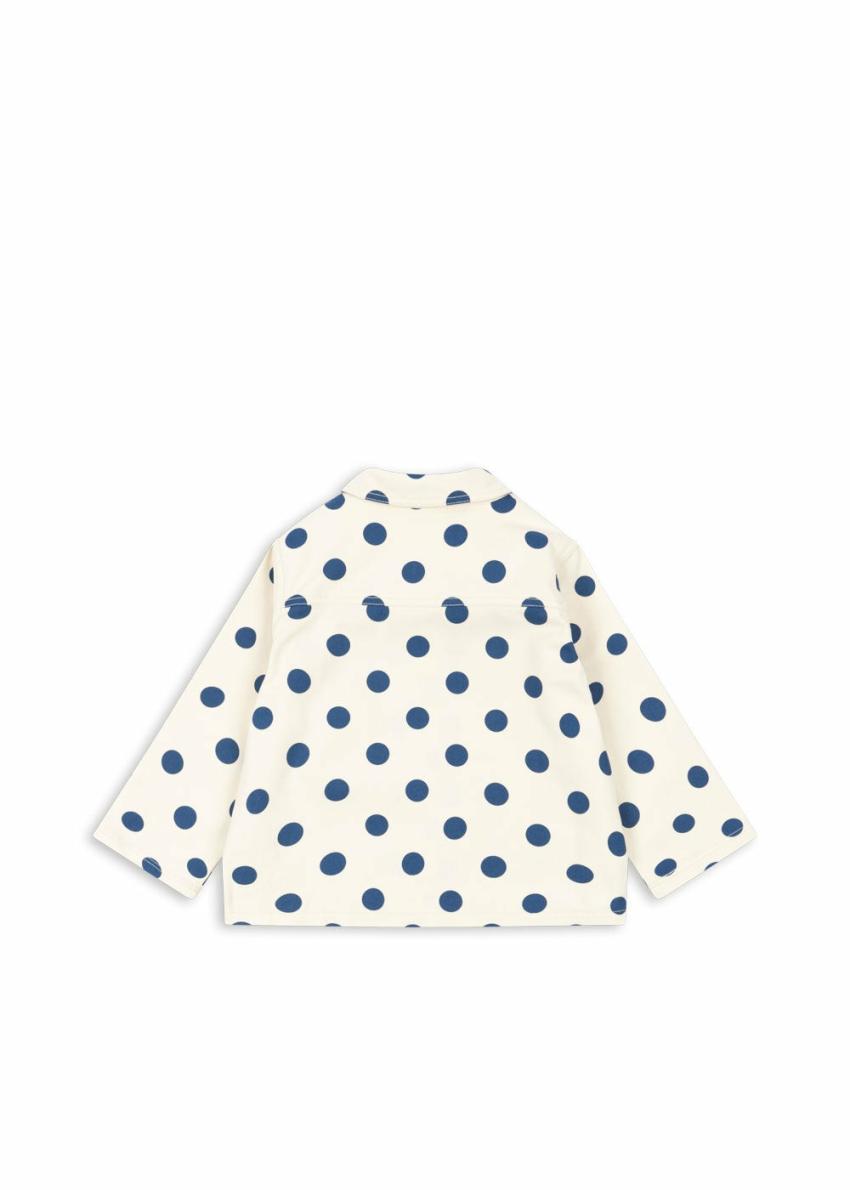 Tops | Kids Konges Sløjd NOLA SHIRT JACKET GOTS Blue Dot