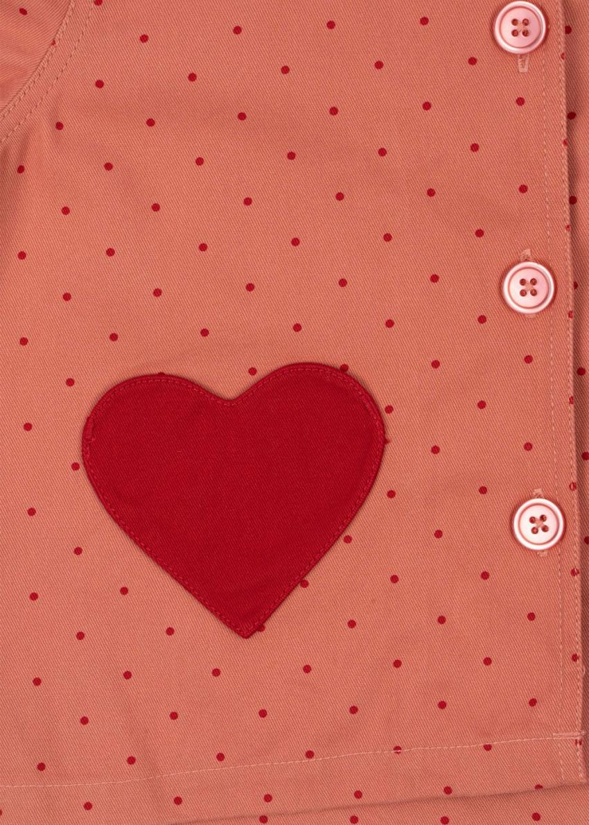 Tops | Kids Konges Sløjd NOLA SHIRT JACKET GOTS Mahogany Dot