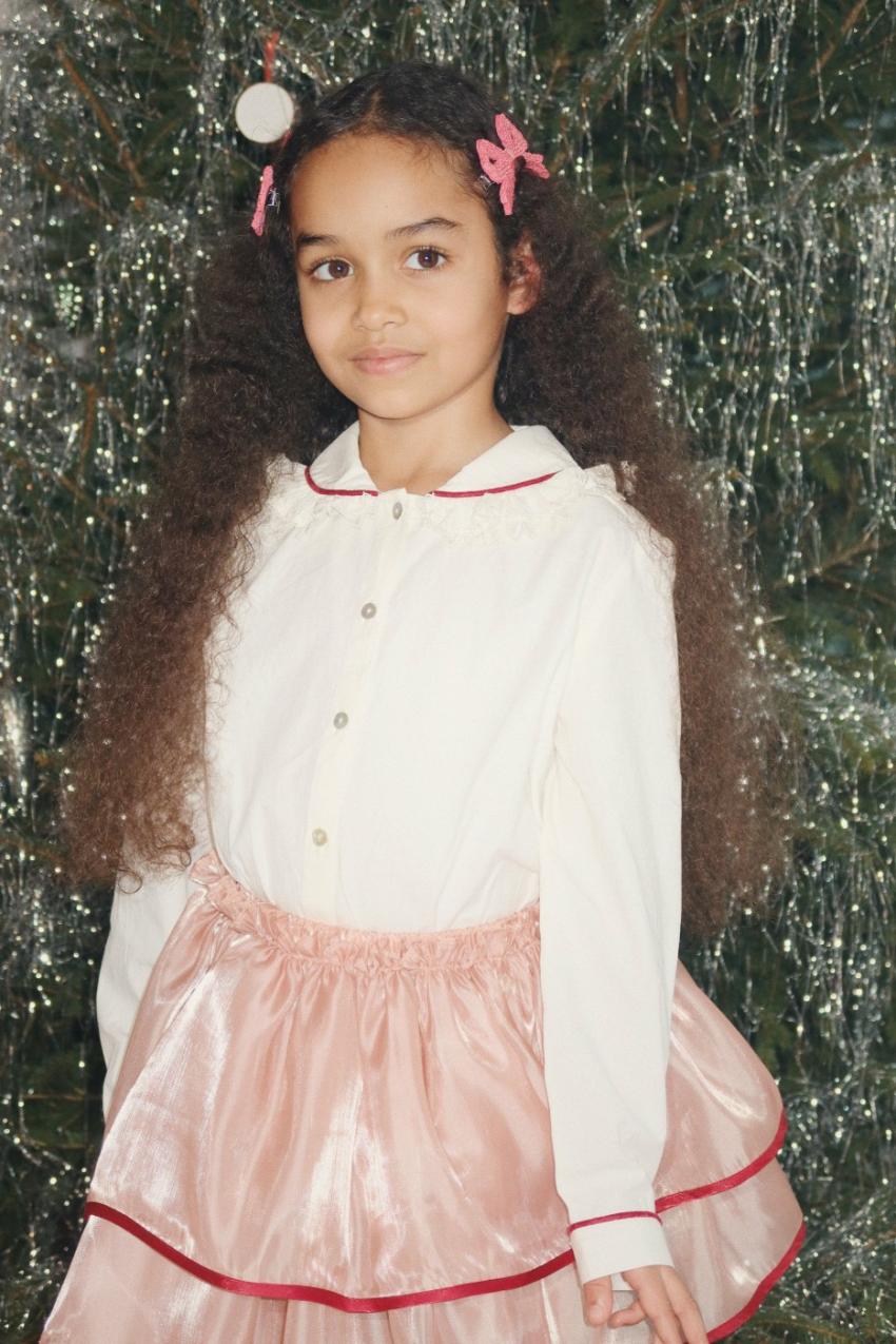 Tops | Kids Konges Sløjd RIA SHIRT GOTS Cloud Dancer