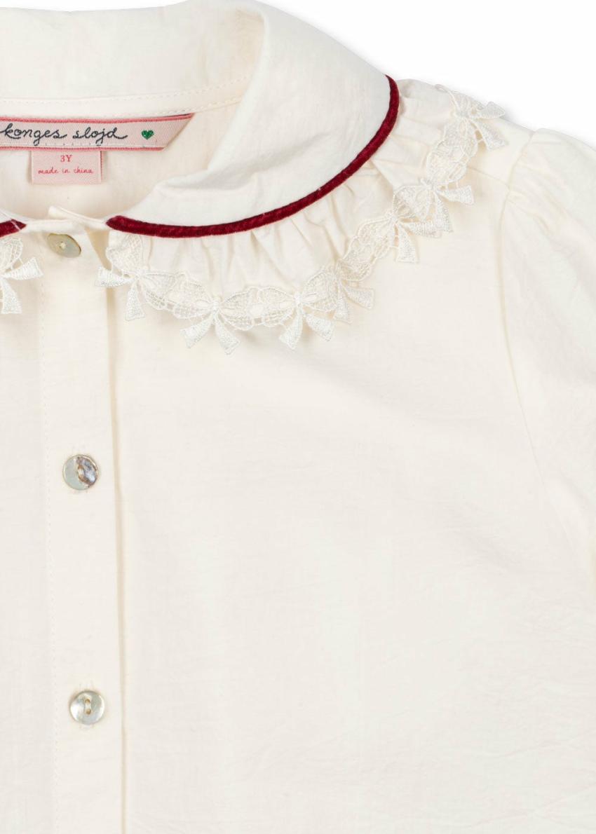 Tops | Kids Konges Sløjd RIA SHIRT GOTS Cloud Dancer