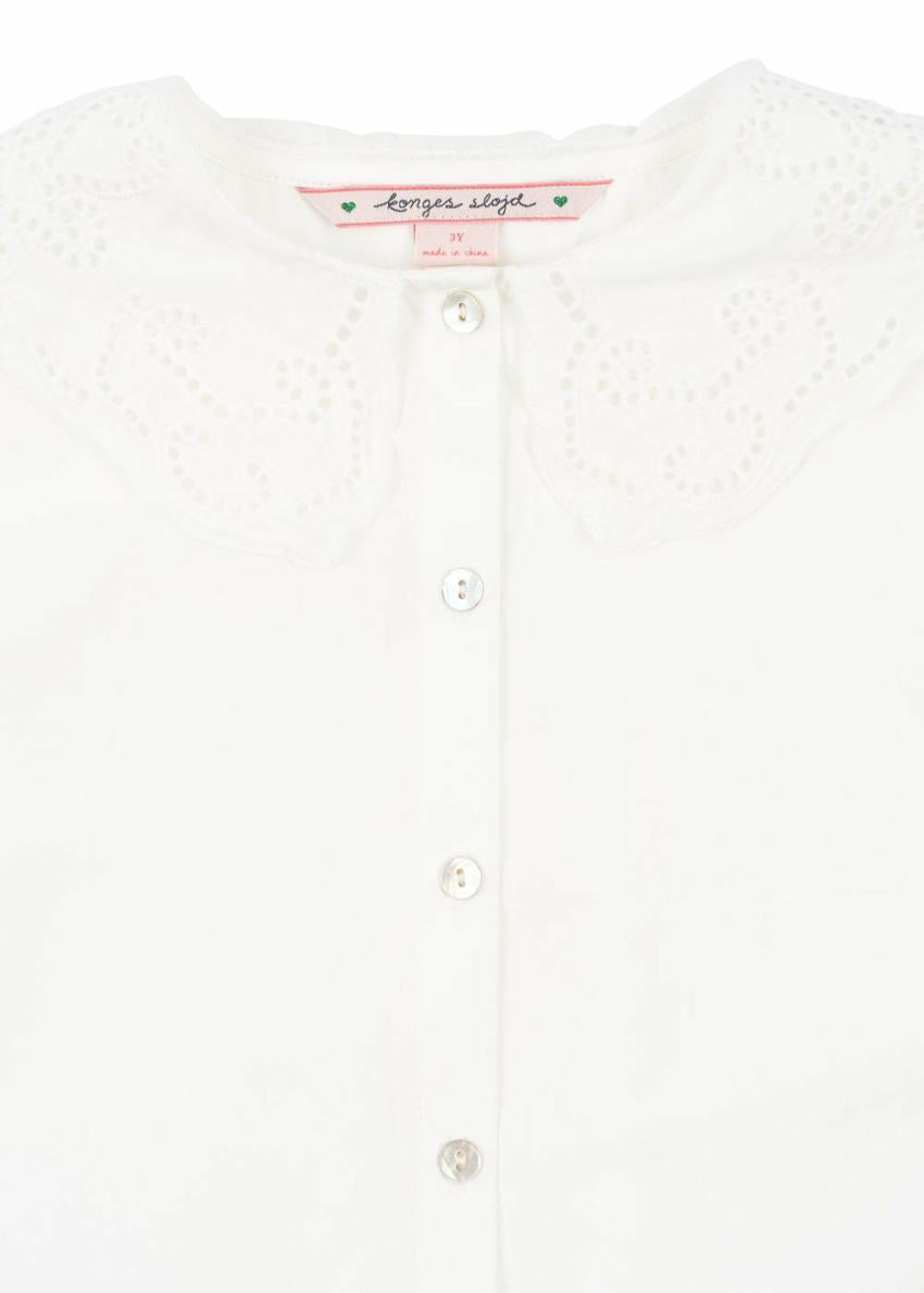 Tops | Kids Konges Sløjd RILO COLLAR SHIRT GOTS Optic White