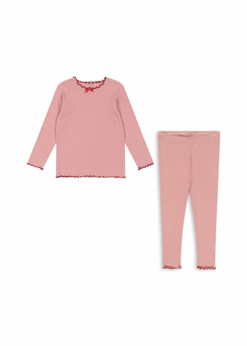 Tops | Kids Konges Sløjd RIVI RIB SET OCS Mellow Rose