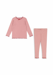 Tops | Kids Konges Sløjd RIVI RIB SET OCS Mellow Rose