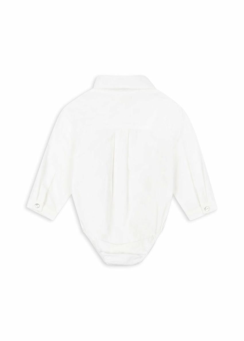 Tops | Kids Konges Sløjd ROLF BABY SHIRT GOTS Optic White