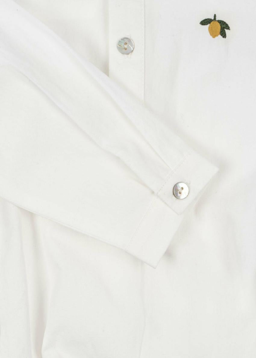 Tops | Kids Konges Sløjd ROLF BABY SHIRT GOTS Optic White