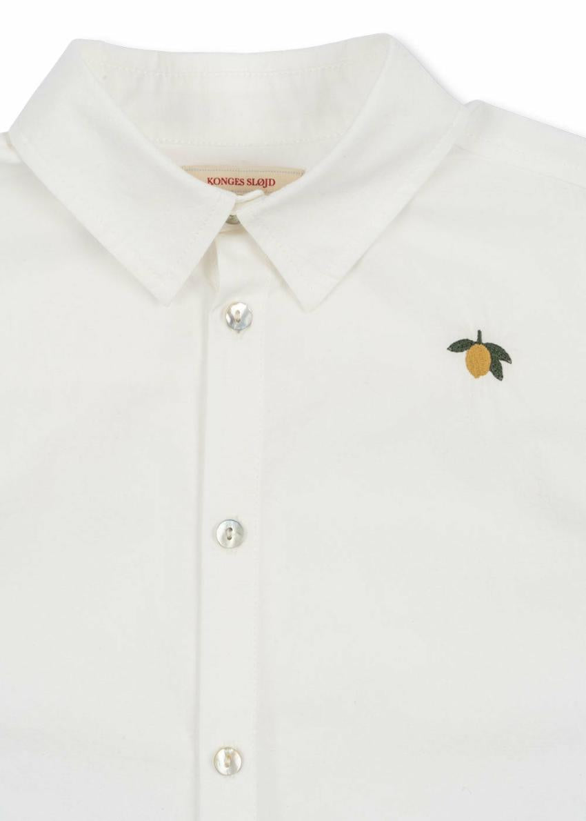 Tops | Kids Konges Sløjd ROLF SHIRT GOTS Optic White