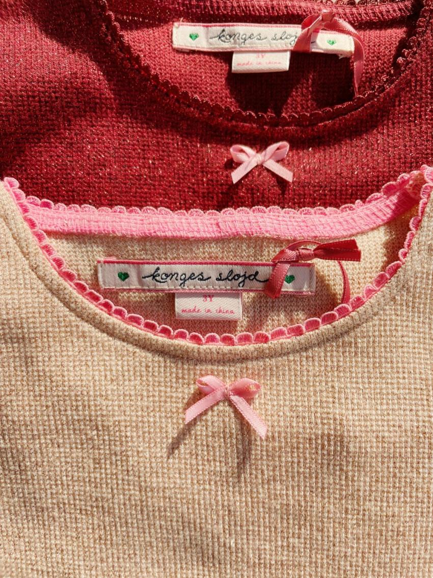 Tops | Kids Konges Sløjd ROLI BLOUSE Red Dahlia