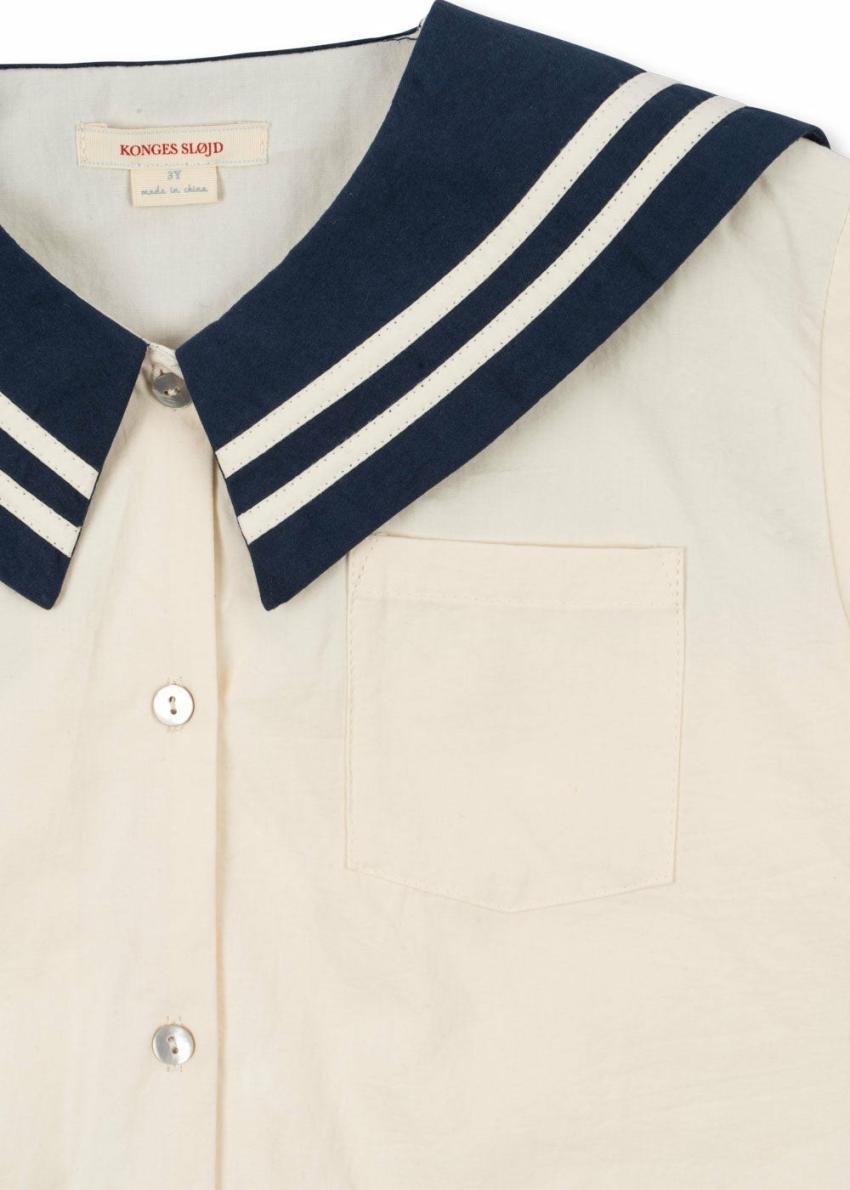 Tops | Kids Konges Sløjd SAILOR SHIRT GOTS Navy Blazer