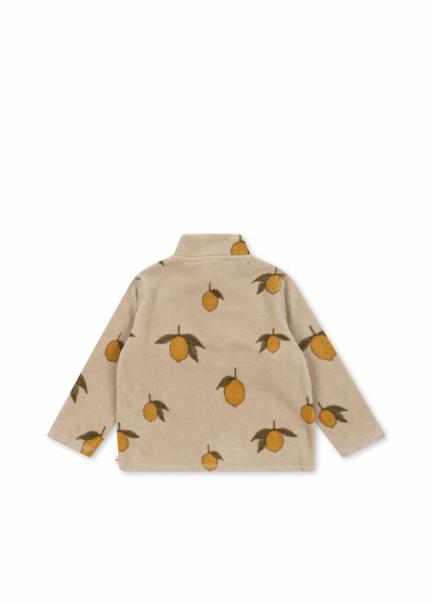 Tops | Kids Konges Sløjd TAVI FLEECE SWEATSHIRT GRS Mon Grand Citron