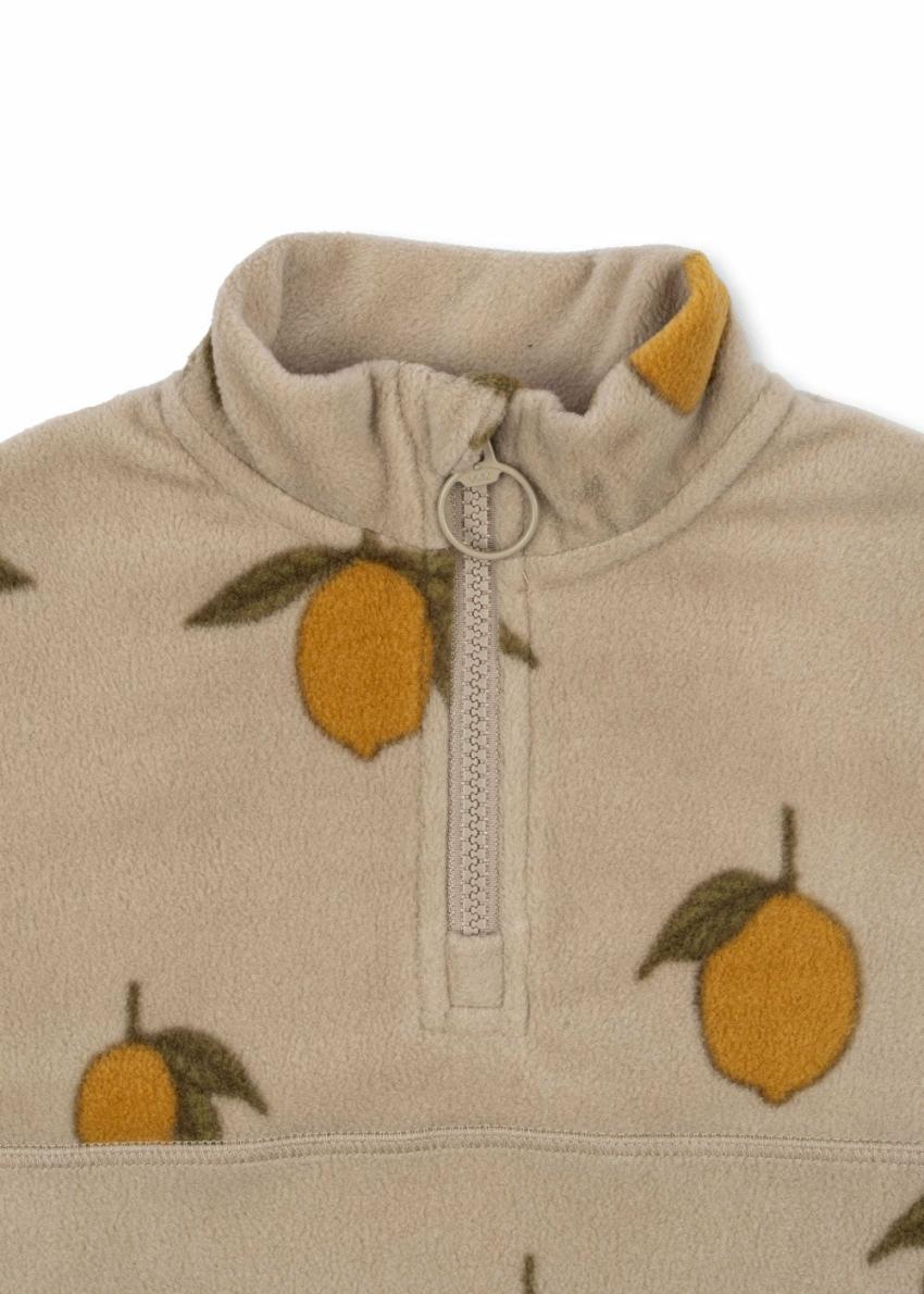 Tops | Kids Konges Sløjd TAVI FLEECE SWEATSHIRT GRS Mon Grand Citron