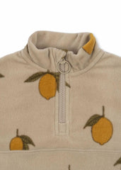 Tops | Kids Konges Sløjd TAVI FLEECE SWEATSHIRT GRS Mon Grand Citron
