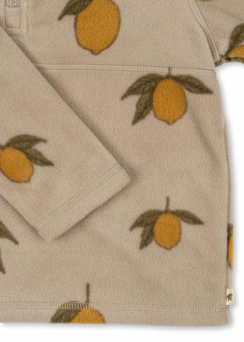 Tops | Kids Konges Sløjd TAVI FLEECE SWEATSHIRT GRS Mon Grand Citron