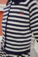 Tops | Kids Konges Sløjd VENTON KNIT CARDIGAN GOTS Navy Stripe