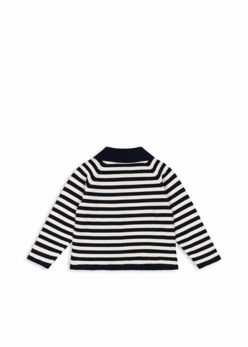 Tops | Kids Konges Sløjd VENTON KNIT CARDIGAN GOTS Navy Stripe