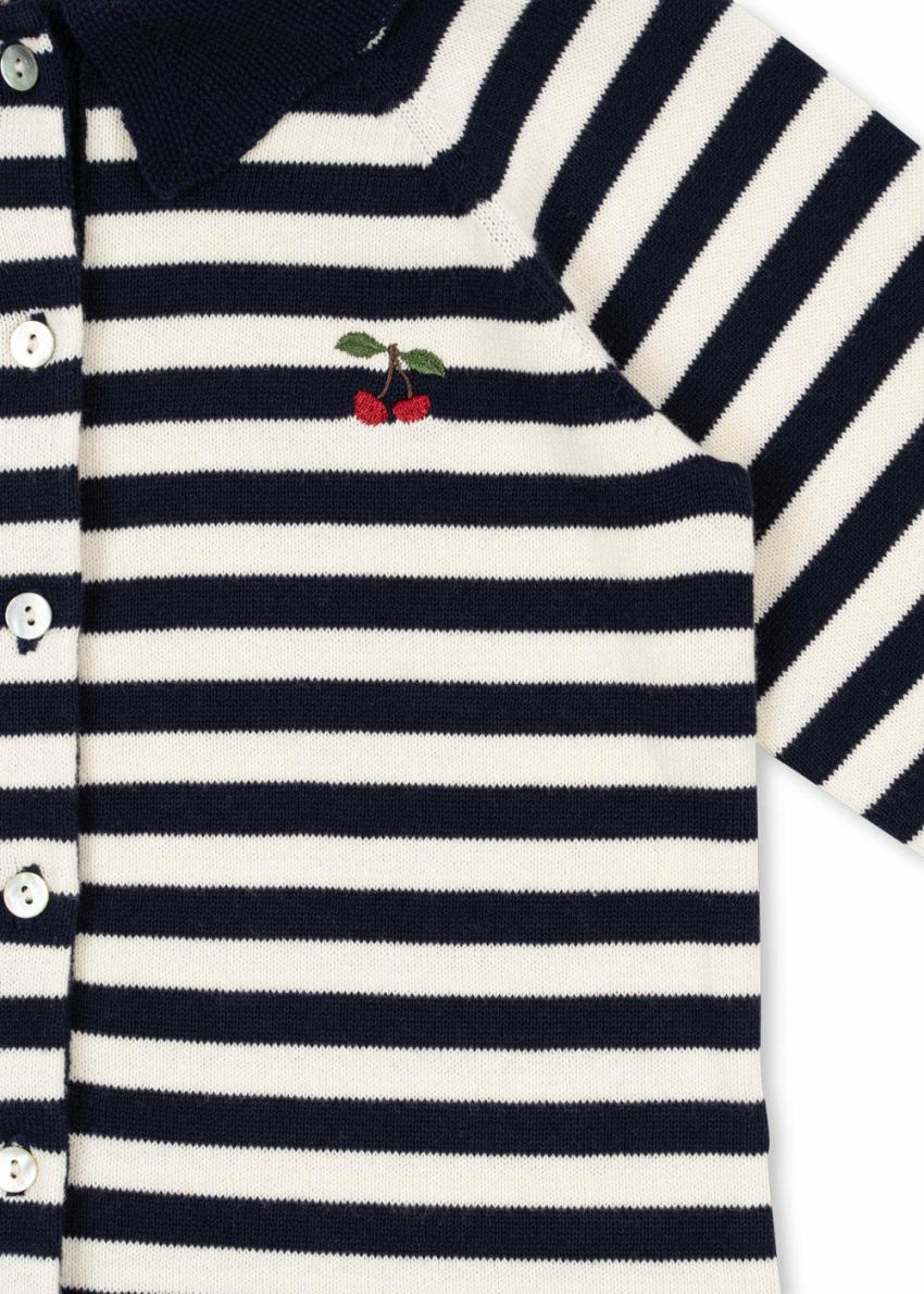 Tops | Kids Konges Sløjd VENTON KNIT CARDIGAN GOTS Navy Stripe