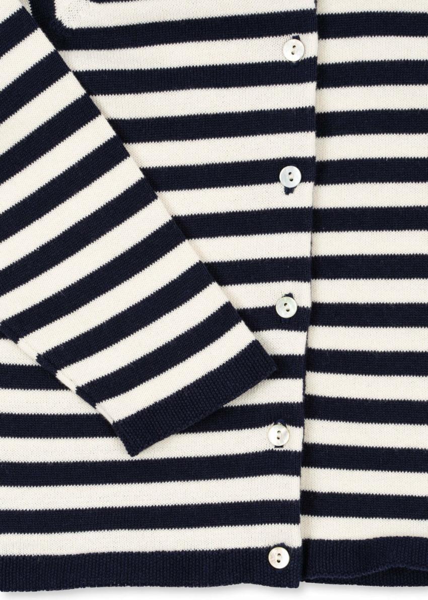 Tops | Kids Konges Sløjd VENTON KNIT CARDIGAN GOTS Navy Stripe