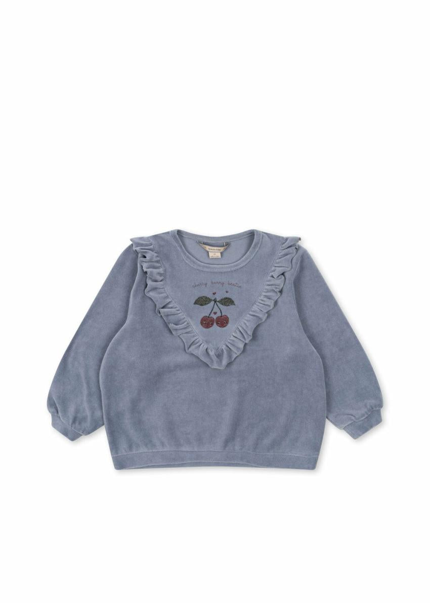 Tops | Kids Konges Sløjd WALLY FRILL SWEAT SHIRT GOTS Tradewinds