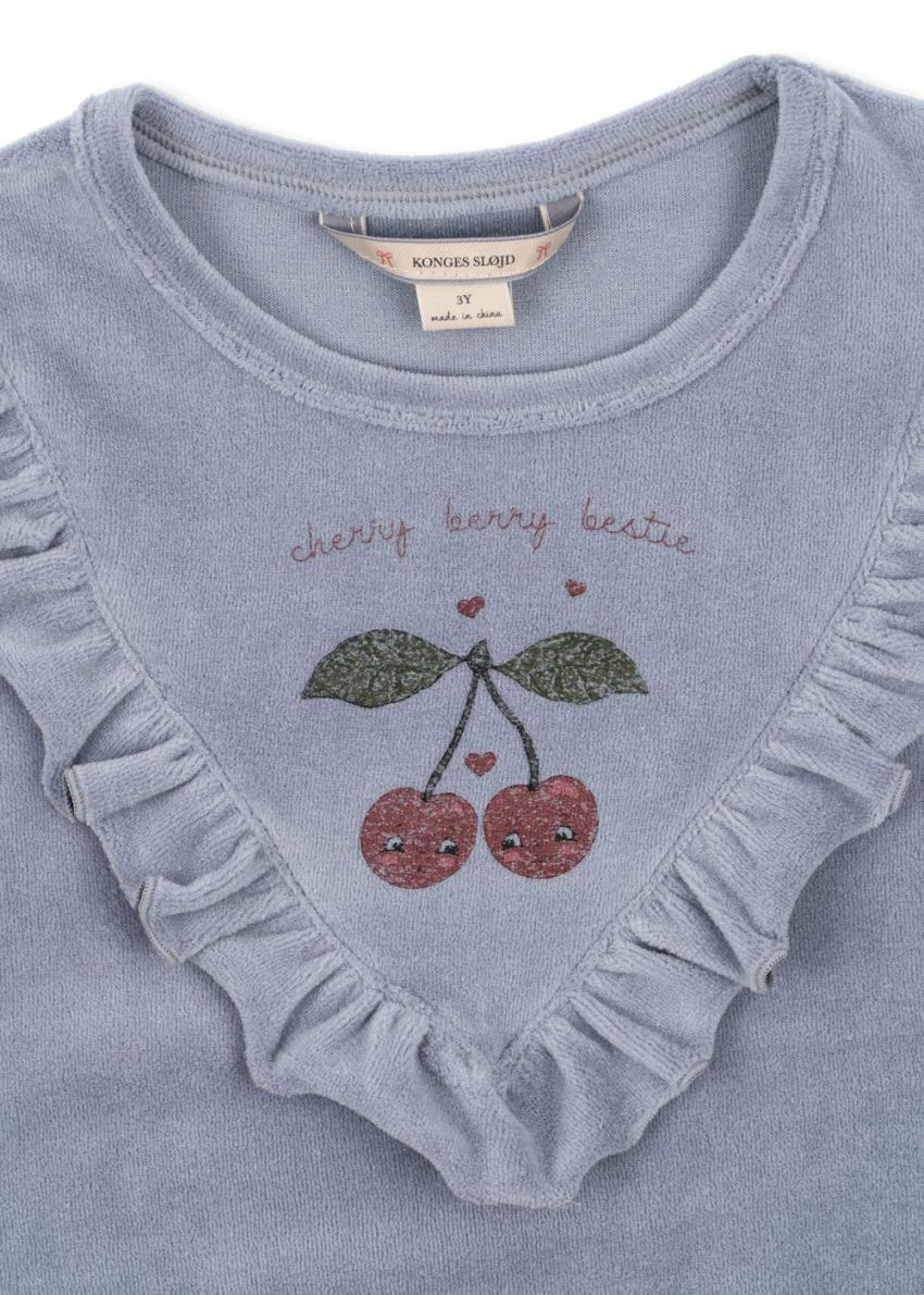 Tops | Kids Konges Sløjd WALLY FRILL SWEAT SHIRT GOTS Tradewinds