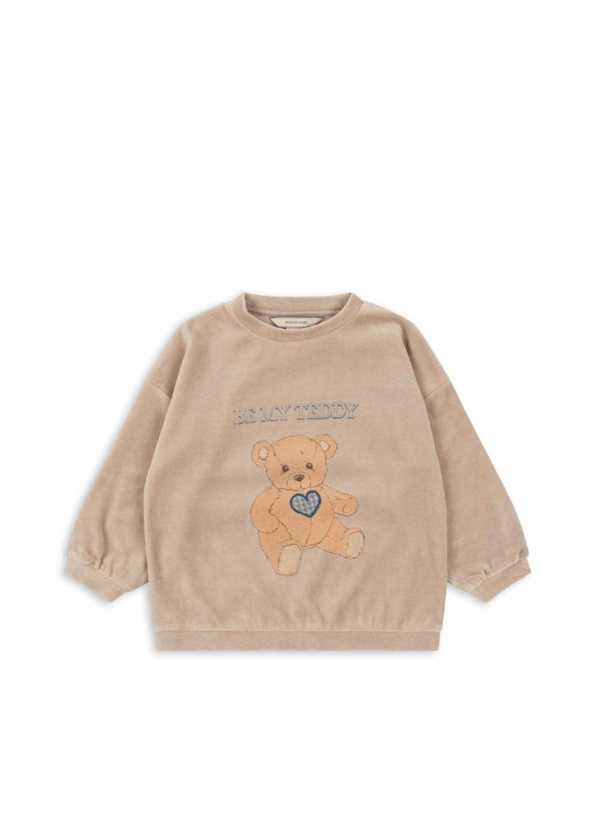 Tops | Kids Konges Sløjd WALLY SWEAT SHIRT GOTS Oxford Tan
