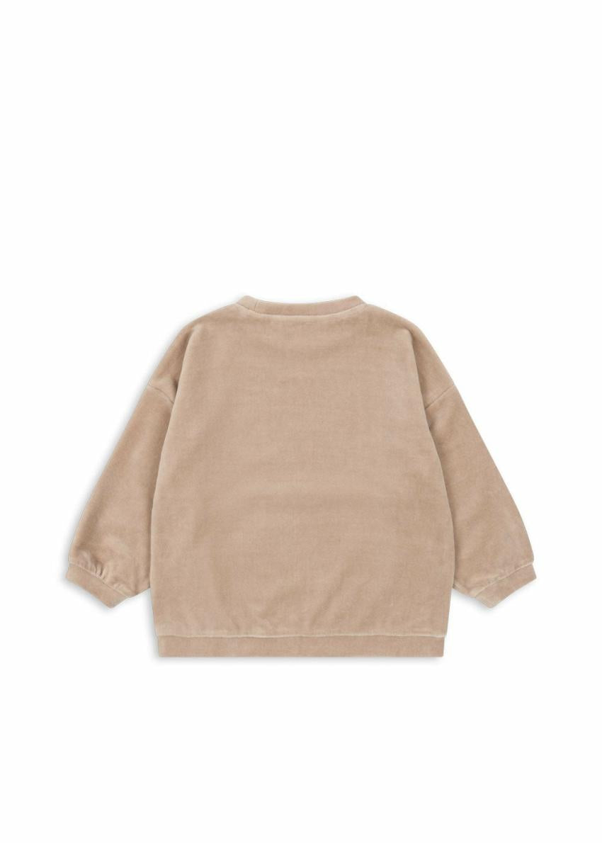 Tops | Kids Konges Sløjd WALLY SWEAT SHIRT GOTS Oxford Tan