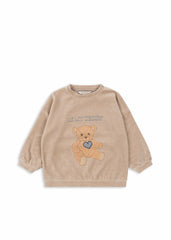 Tops | Kids Konges Sløjd WALLY SWEAT SHIRT GOTS Oxford Tan