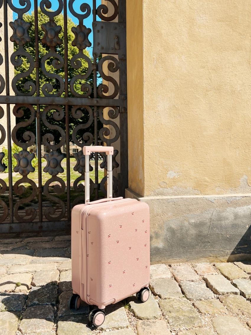 Trolleys | Kids Konges Sløjd TRAVEL SUITCASE Cherry Glitter