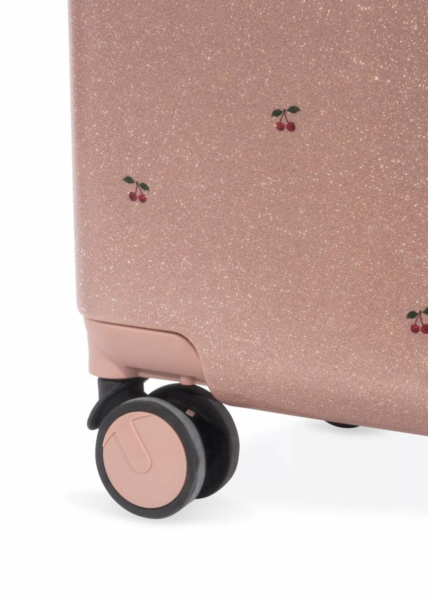 Trolleys | Kids Konges Sløjd TRAVEL SUITCASE Cherry Glitter