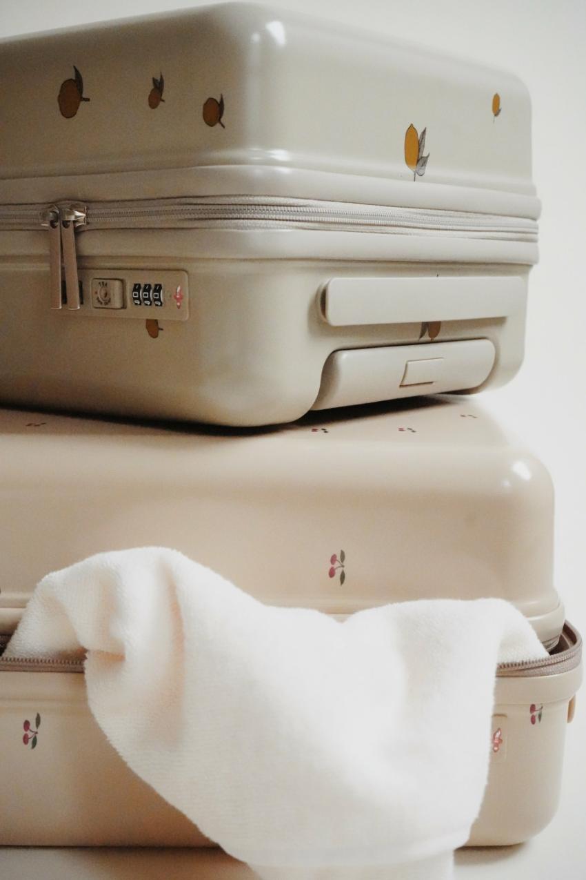 Trolleys | Kids Konges Sløjd TRAVEL SUITCASE Cherry