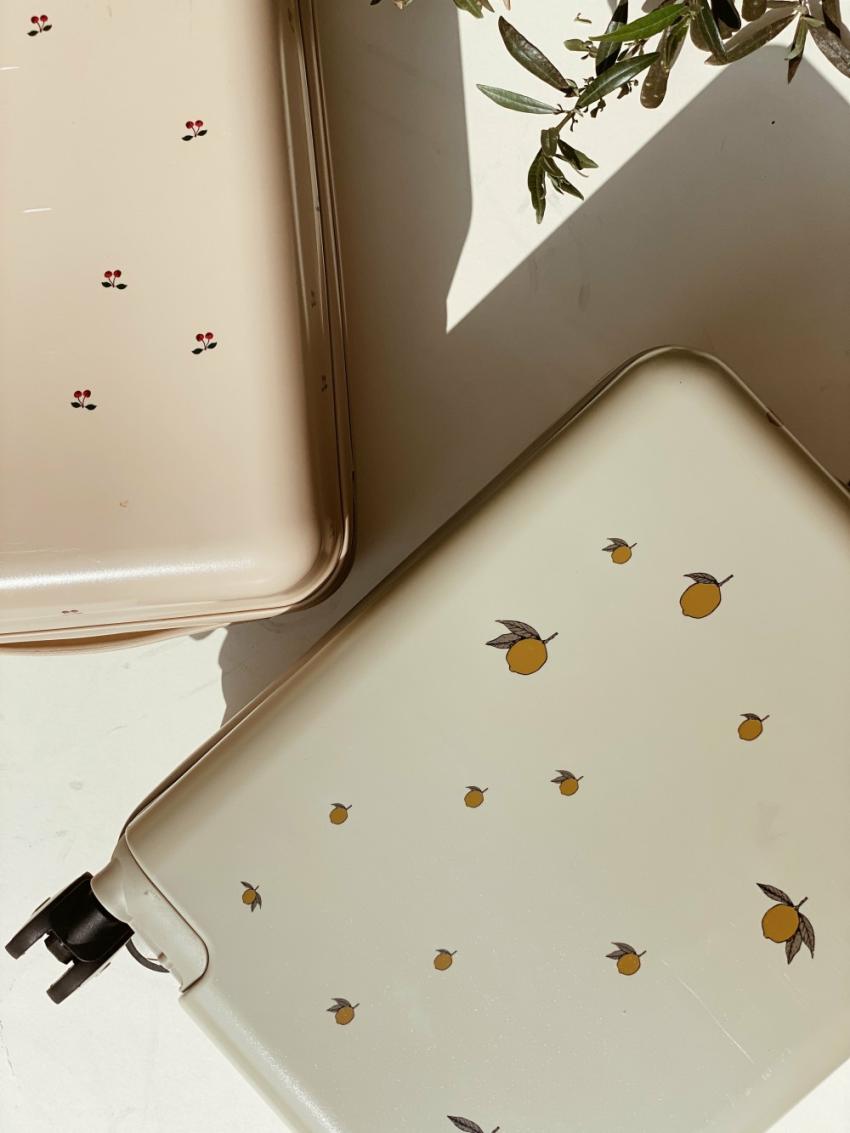 Trolleys | Kids Konges Sløjd TRAVEL SUITCASE Lemon