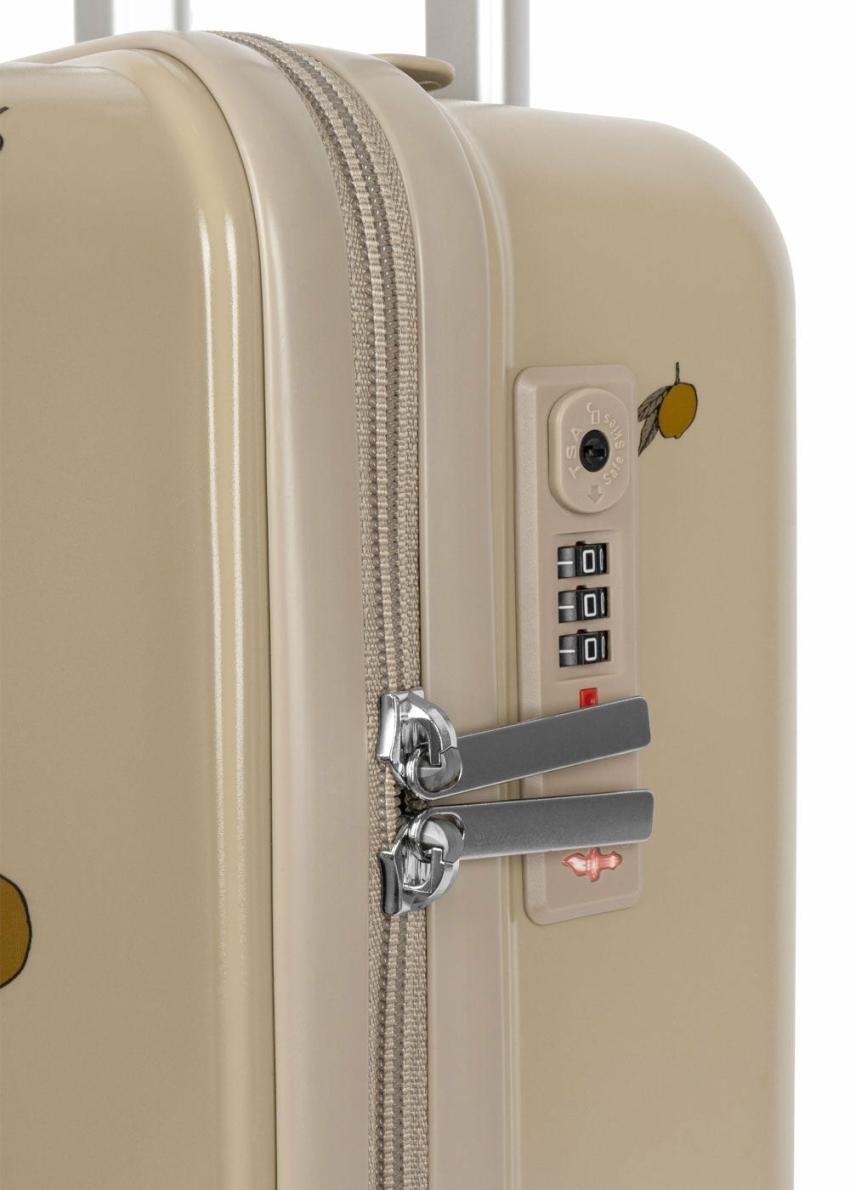 Trolleys | Kids Konges Sløjd TRAVEL SUITCASE Lemon